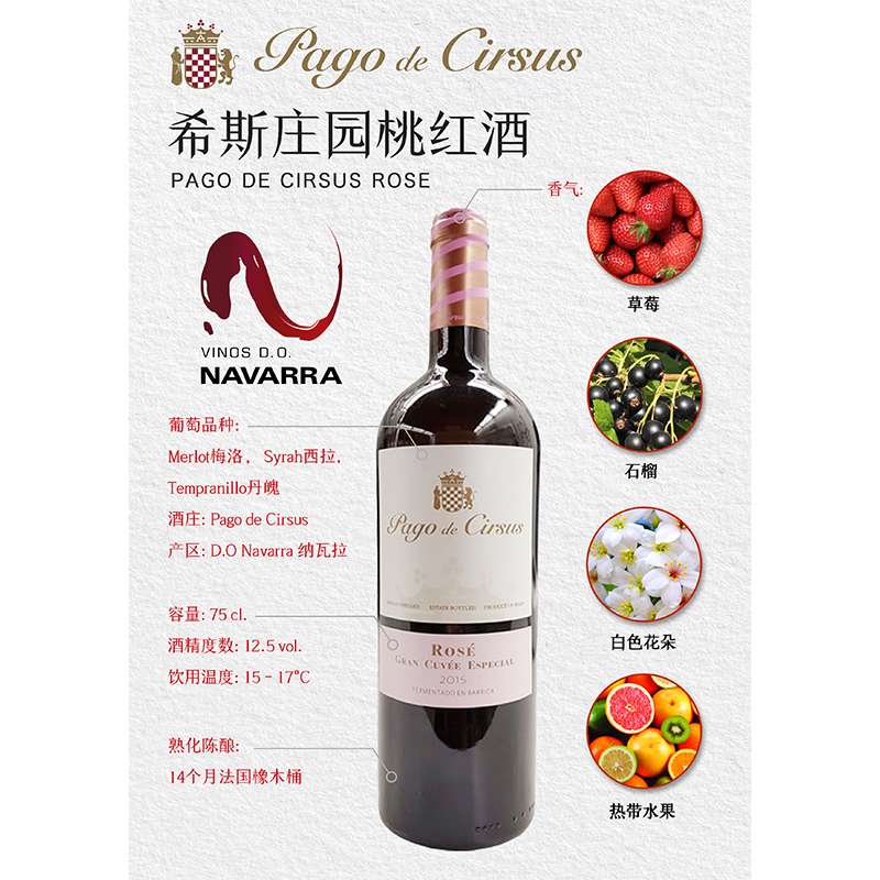 西斯庄园桃红葡萄酒