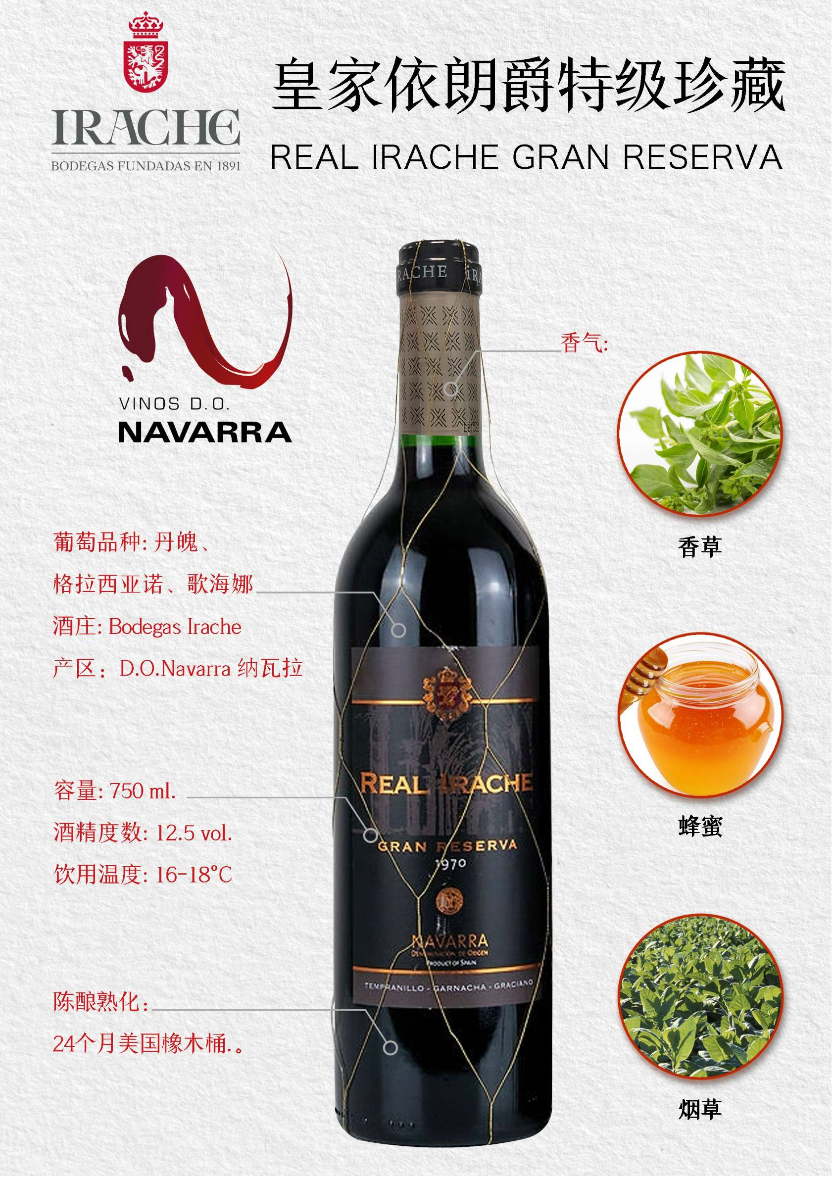 皇家依朗爵特级珍藏红葡萄酒金丝网